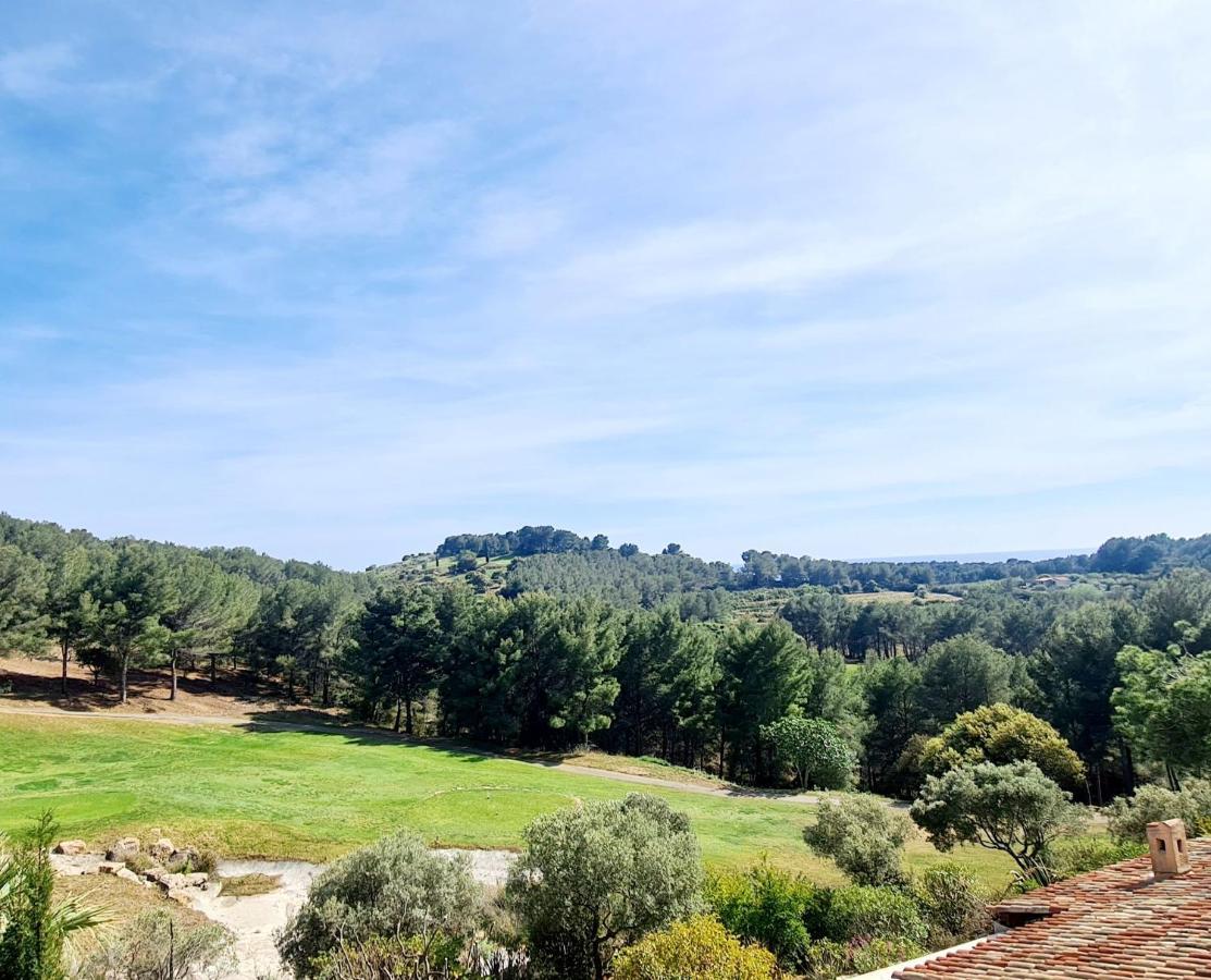 Villa Dans Cadre D'Exception - Golf, Piscine Et Tennis Prive Saint-Cyr-sur-Mer Eksteriør billede