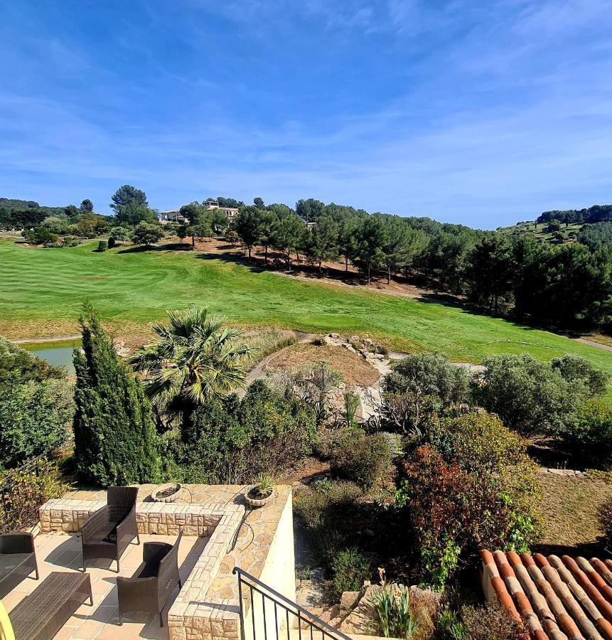 Villa Dans Cadre D'Exception - Golf, Piscine Et Tennis Prive Saint-Cyr-sur-Mer Eksteriør billede